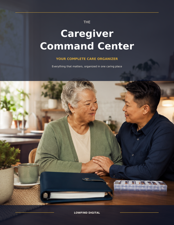 The Caregiver Command Center: Complete Caregiving Organizer