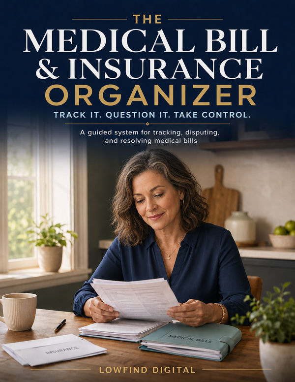 The Medical Bill & Insurance Organizer: Track, Dispute, and Manage