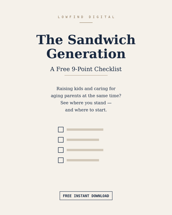 Are You in the Sandwich Generation? — Free 9-Point Checklist